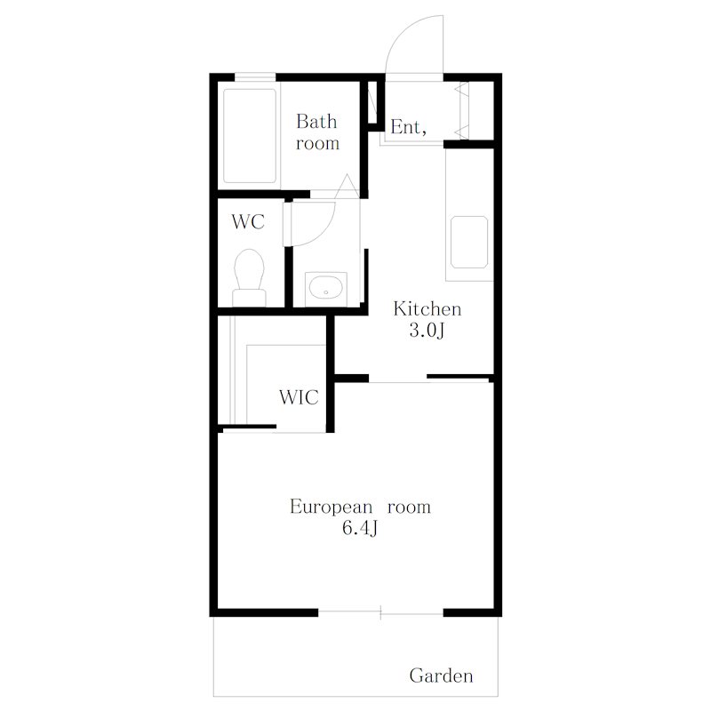 カームＭ 間取り図