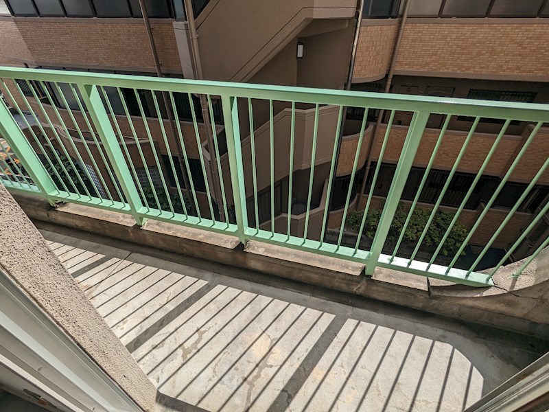 ハイツハリマ ベランダ