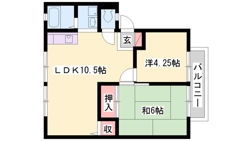 マノワール 間取り図