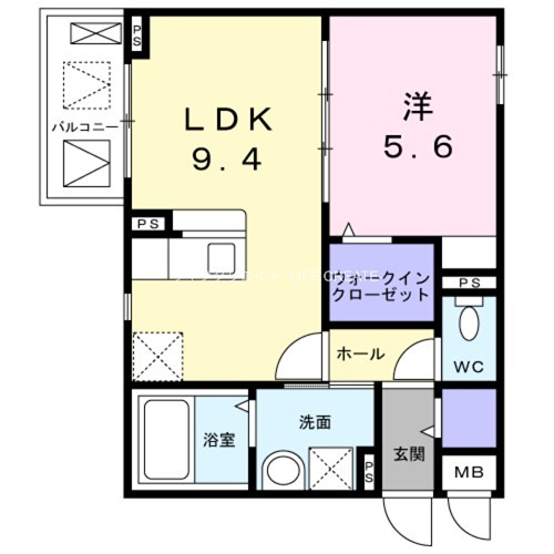 ソフィアコート加古川 間取り図