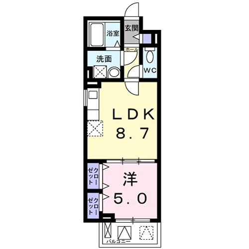 ソフィアコート加古川 間取り図