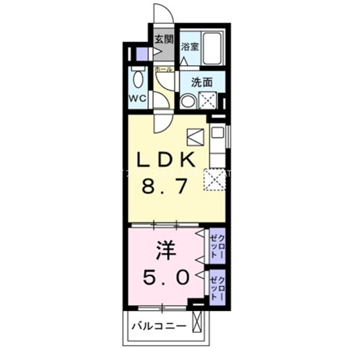 ソフィアコート加古川 間取り図
