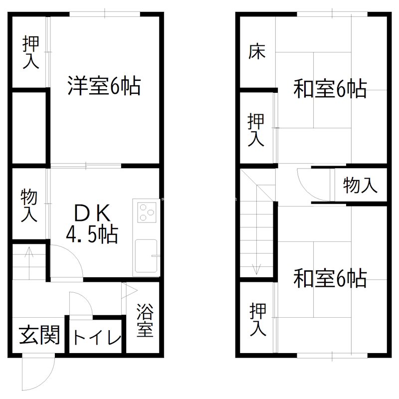 河原ハイホーム 間取り図