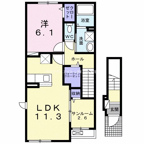 レジーナ　オノ 間取り図