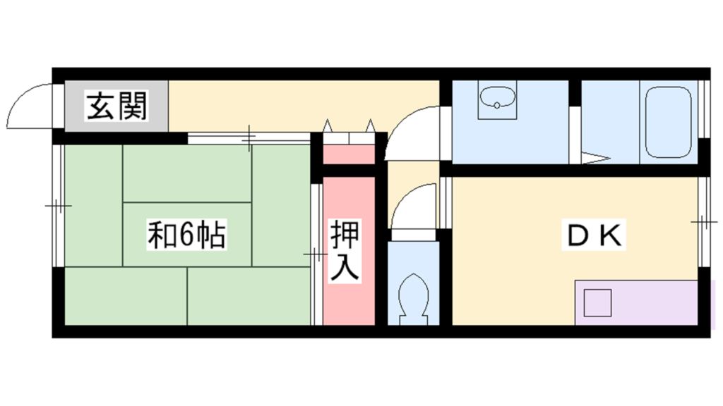 トミーハイツ１ 間取り図