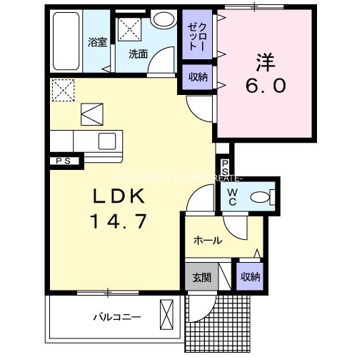 ブリック　フェアリーⅢ 間取り図