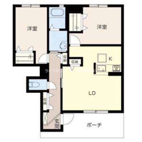 ジラソーレ・パラッツォ 間取り図