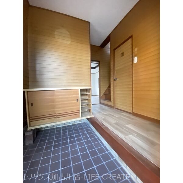 加古川町木村貸家 玄関
