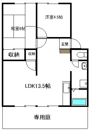 アーバン瑞宝 間取り図