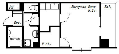 ESレジデンス 間取り図