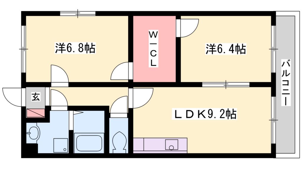 グレイス池田 間取り図