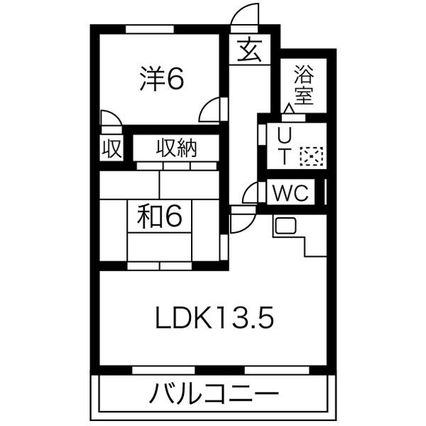 ハッピーコート加古川 間取り図