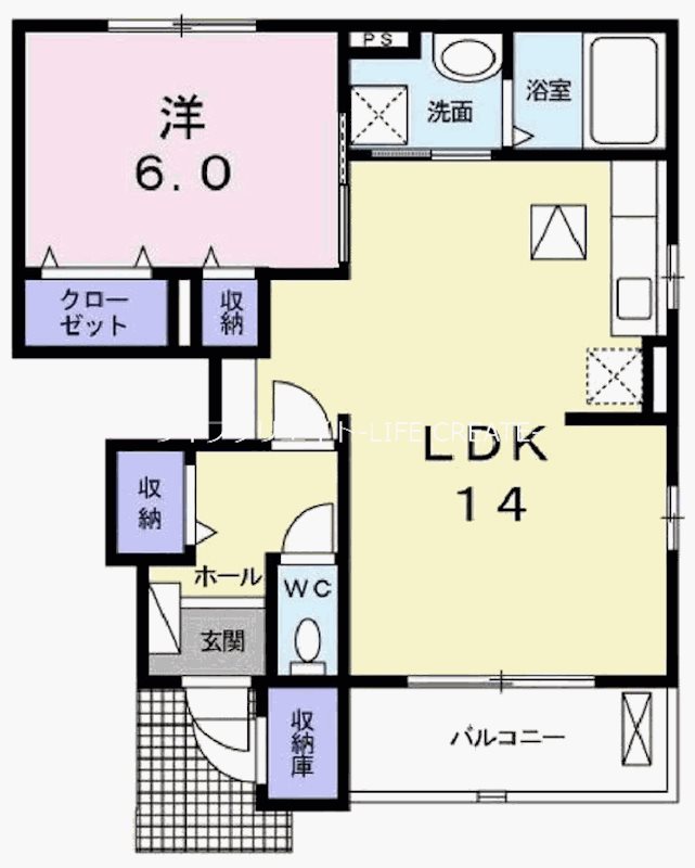 ユートピア 間取り図