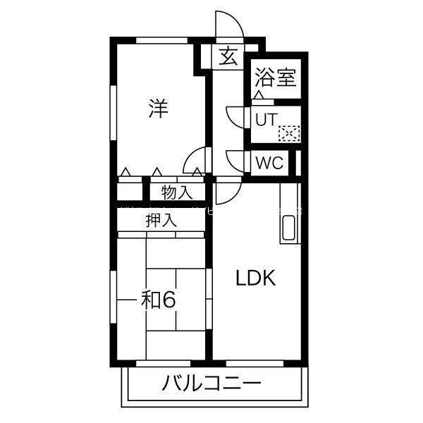 グランヴィラⅡ 間取り図