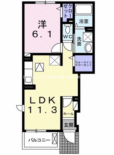 レジーナ　オノ 間取り図