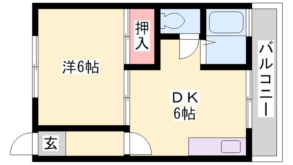 ＬＡＮＢＯ１０１ 間取り図