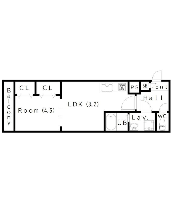 ジーメゾンエトワール東加古川 間取り図