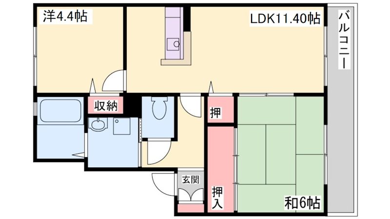 ティエラ 間取り図
