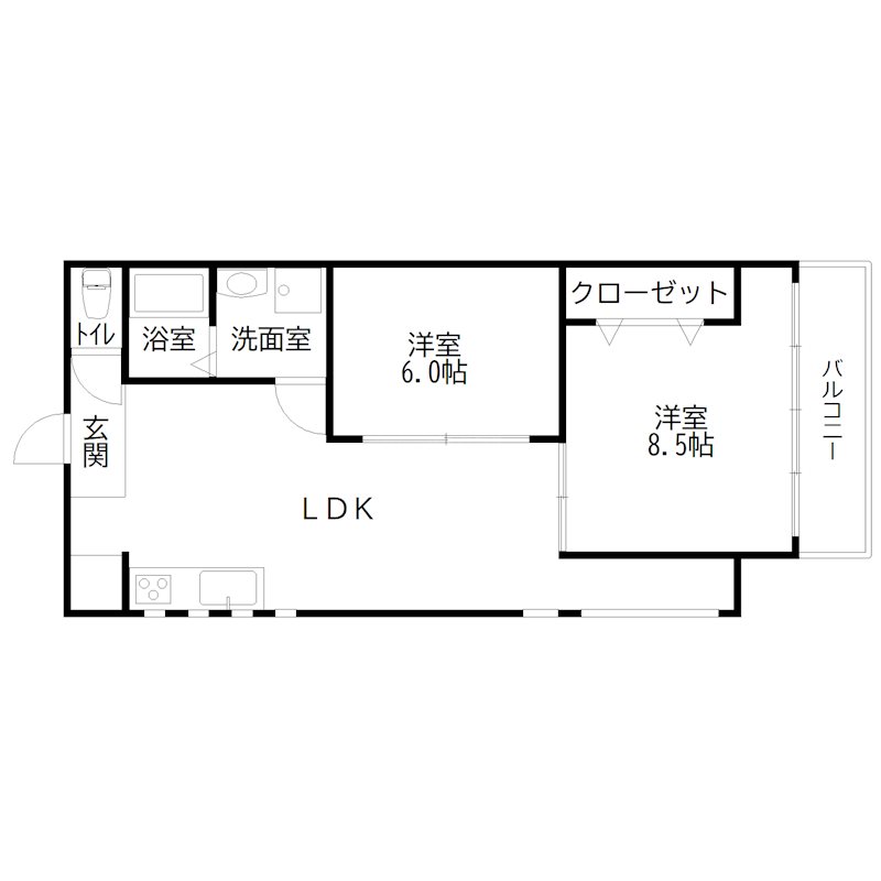 リノスタイル東加古川 間取り図