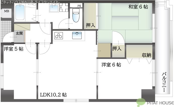 ロワイヤル森田  間取り図