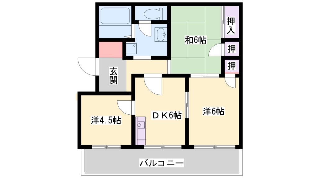 エトワール浜の宮 間取り図