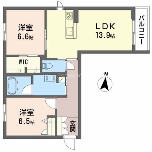 ヴィアソーレ　Ｙ 間取り図