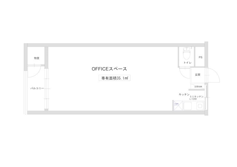 アドニス２１ 間取り図