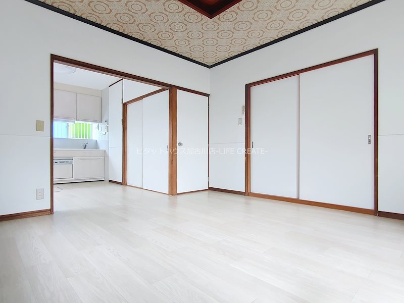 長砂戸建 リビング