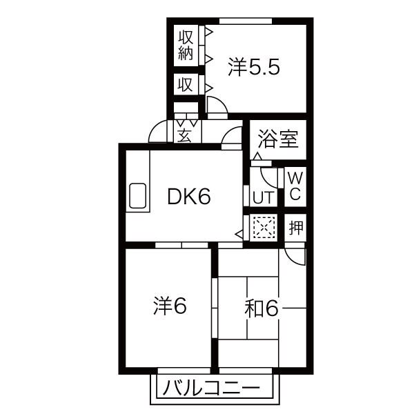 シャルマン・イワイ 間取り図