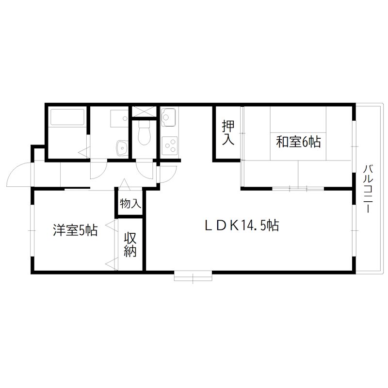 フォレスト壱番館 間取り図