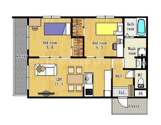 Tigris (ティグリス)East 間取り図