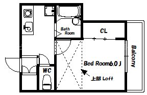 フェリオ野添 間取り図