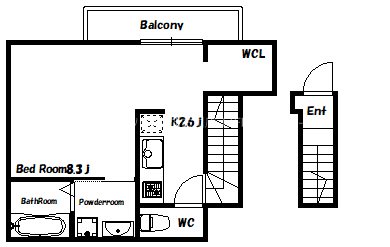 サニーガーデン宮北 間取り図