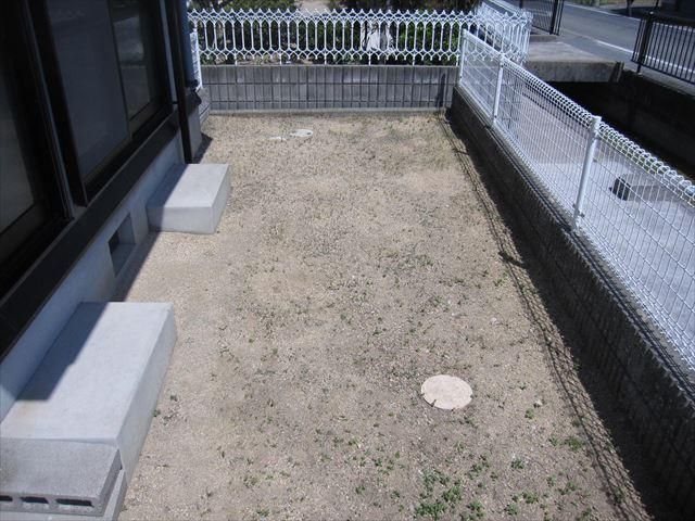 キャロットパーティ ベランダ