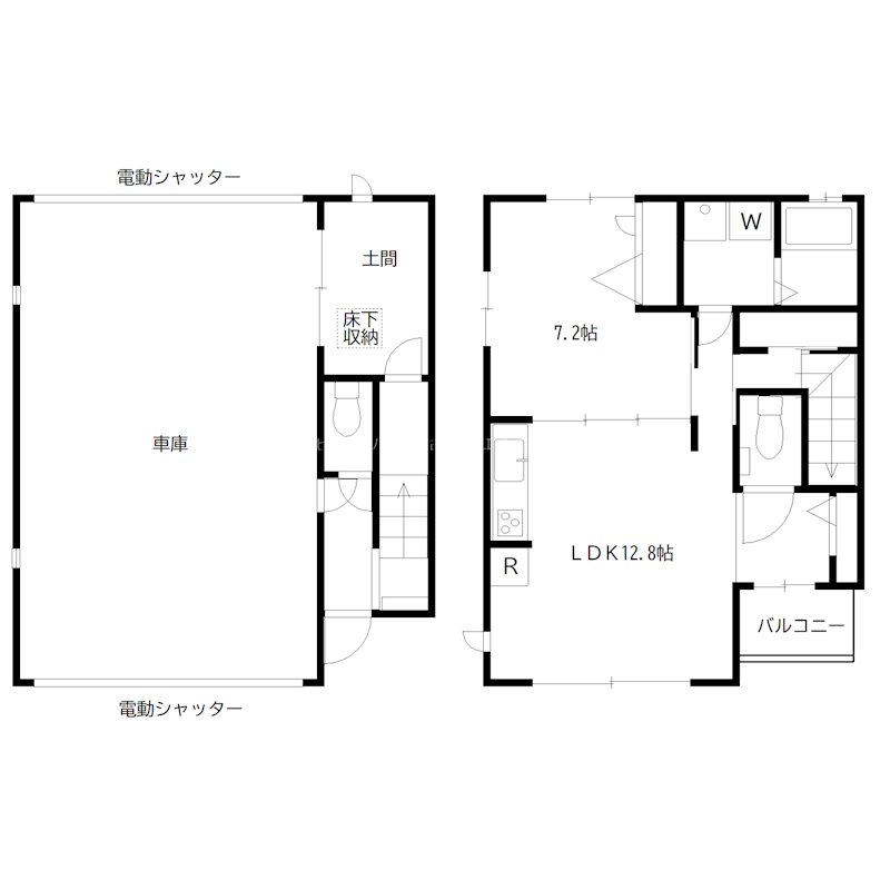 インフィニティ・ベース 間取り図