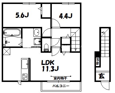 Letoit 間取り図