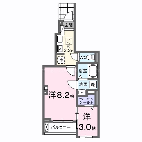 チェルシー 間取り図