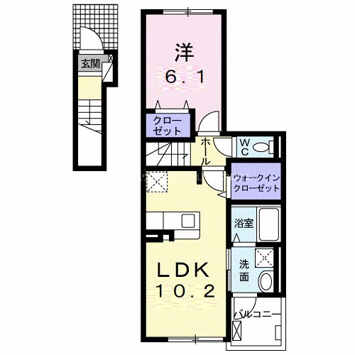 チェルシー 間取り図