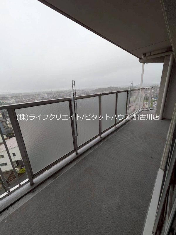 シャルヴィ加古川 ベランダ