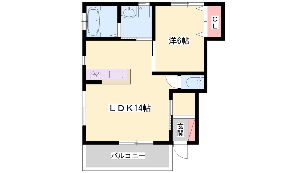 カサベルテ美乃利II 間取り図