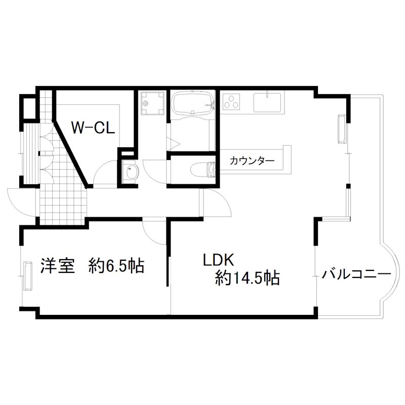 ジョネハイツ 間取り図
