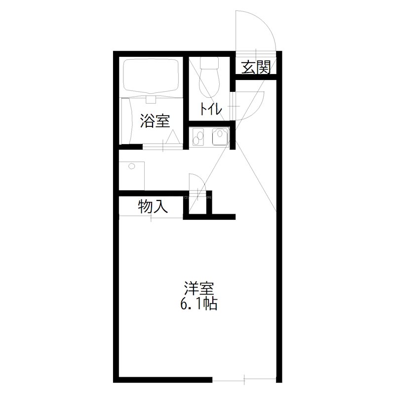 メゾン　ド　ボナールⅢ 間取り図