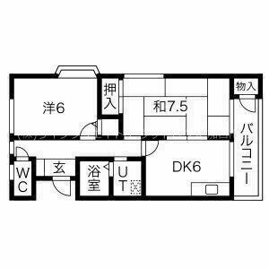デュオ51 間取り図