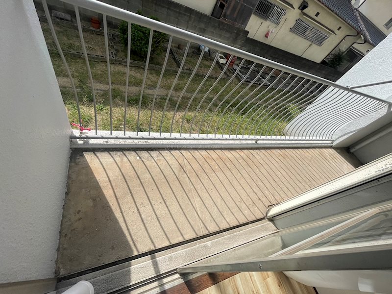 野口マンション ベランダ