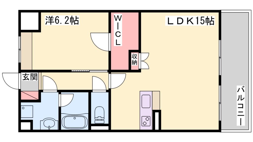 ヴェルドミールⅡ 間取り図