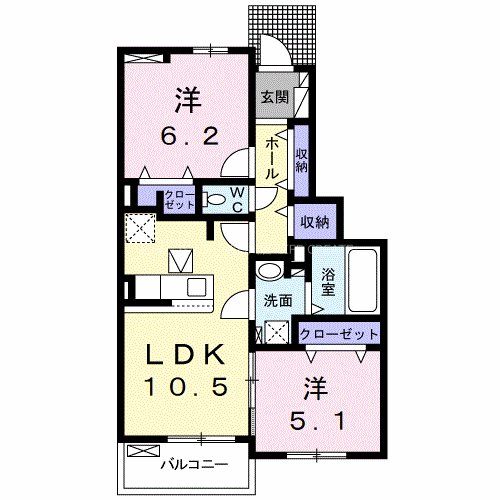 エル　モンテ 間取り図