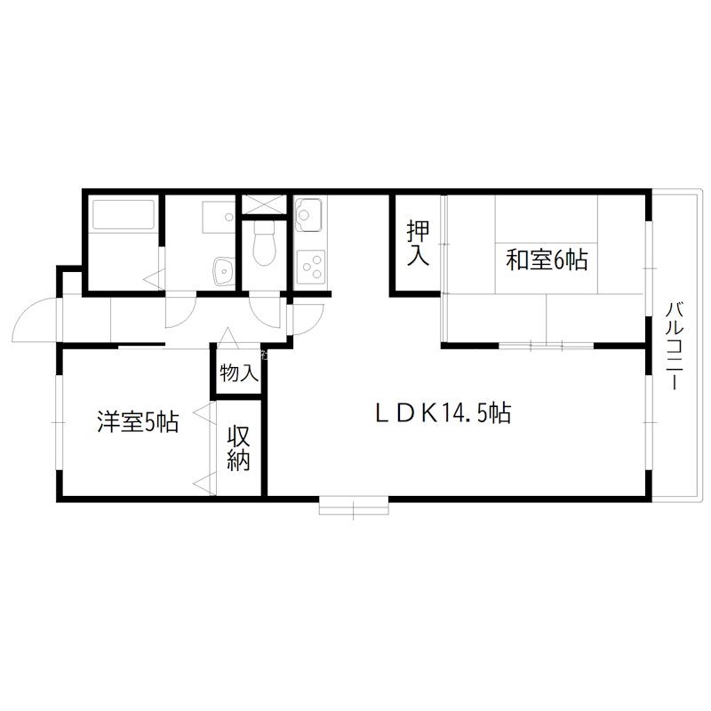 フォレスト壱番館 間取り図