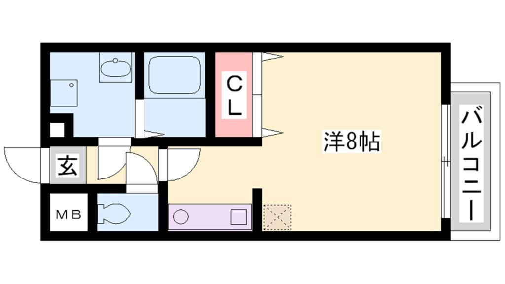アトランティックコート弐番館 間取り図