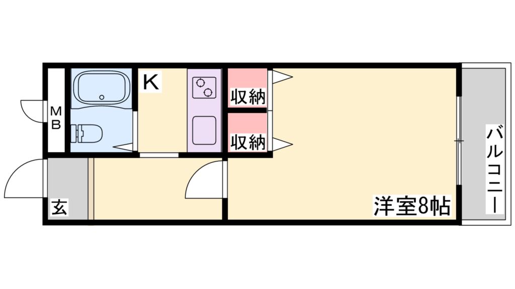 メゾンアライ 間取り図
