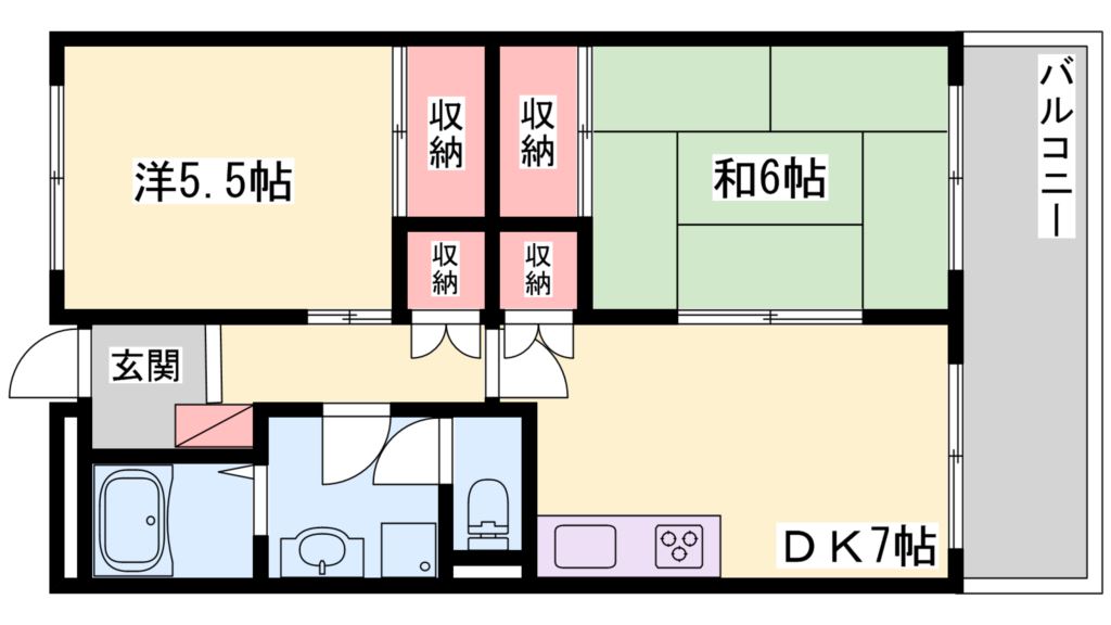 ヴェルメゾン 間取り図